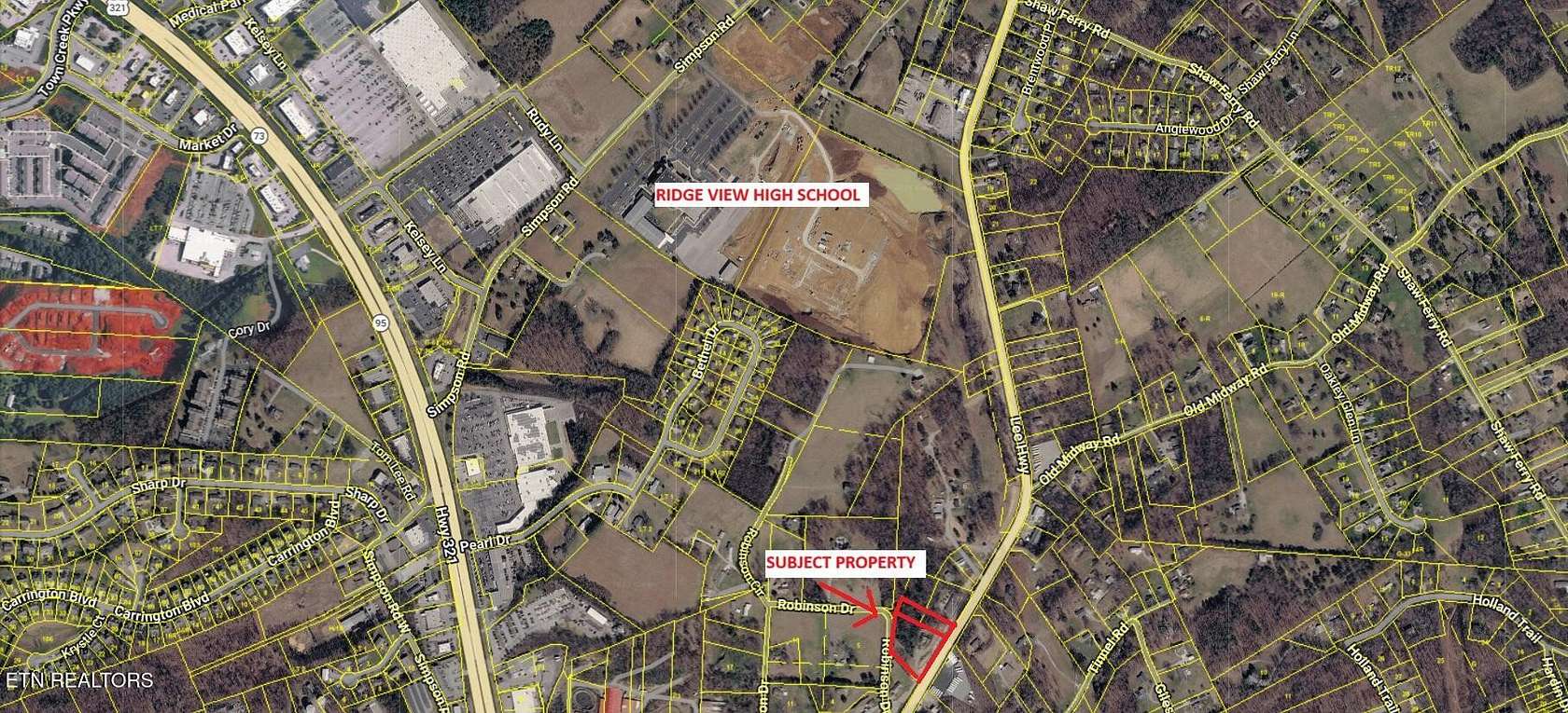 2.46 Acres of Land for Sale in Lenoir City, Tennessee