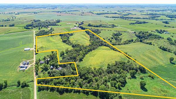 55.8 Acres of Land for Auction in Onslow, Iowa