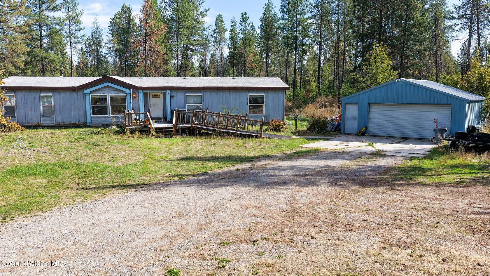 5 Acres of Land with Home for Sale in Rathdrum, Idaho