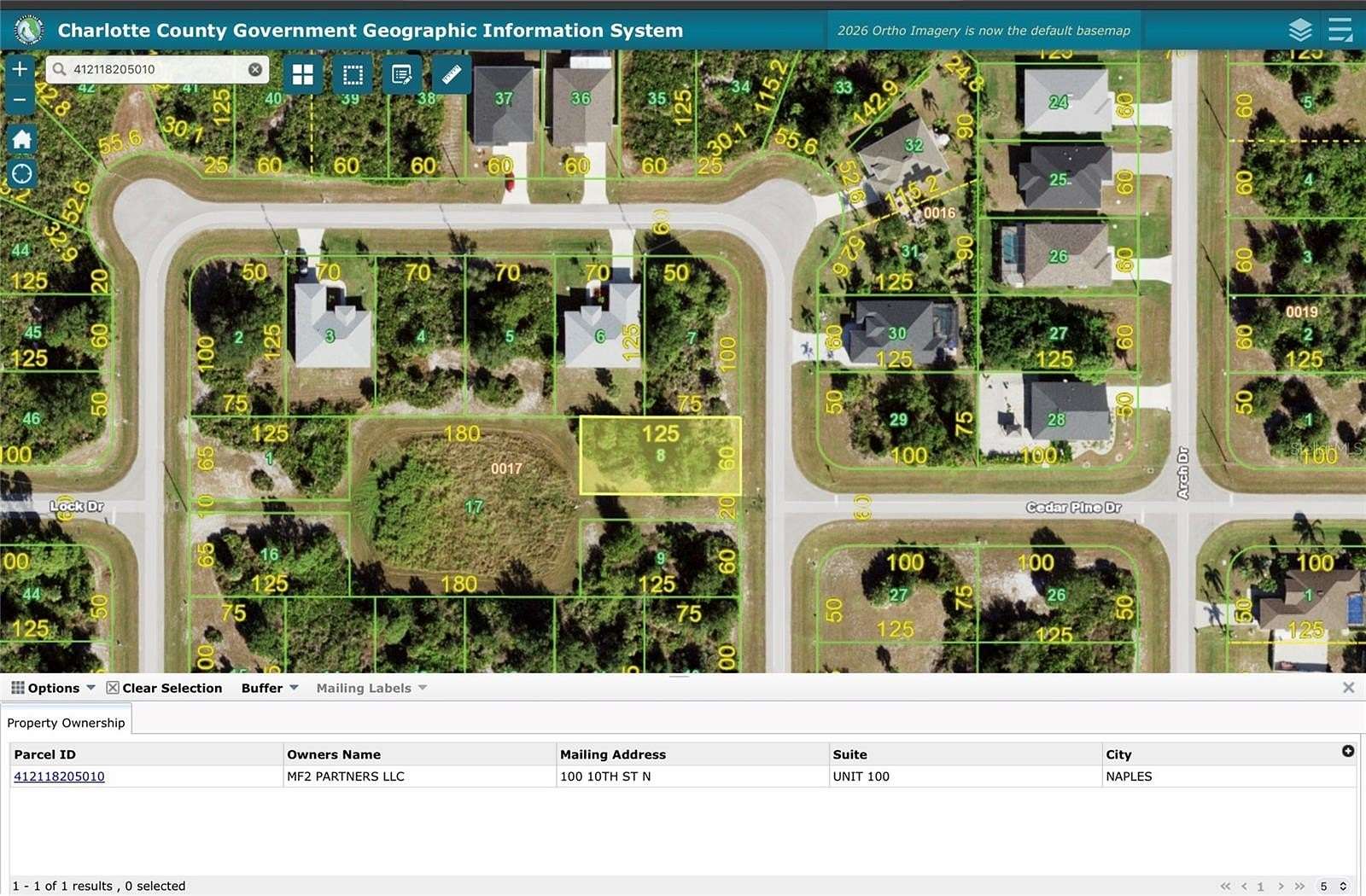 0.17 Acres of Residential Land for Sale in Rotonda West, Florida