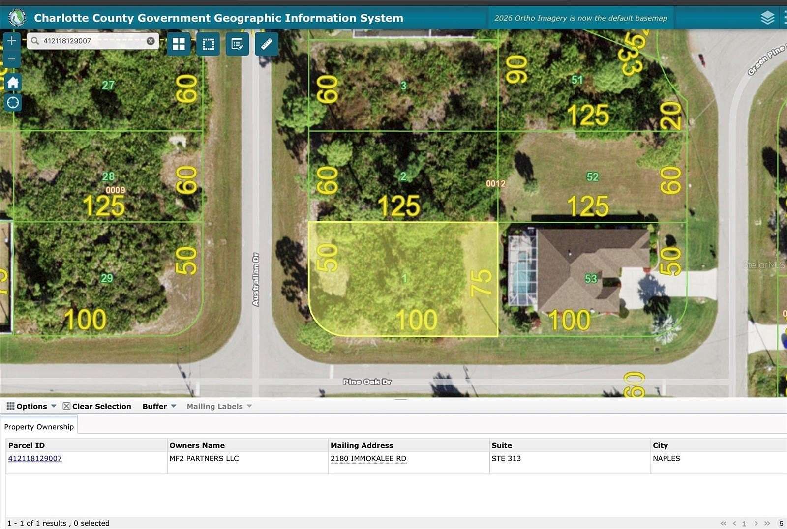 0.21 Acres of Residential Land for Sale in Rotonda West, Florida