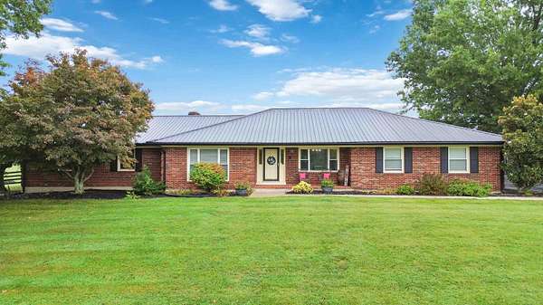 3 Acres of Land with Home for Sale in Waco, Kentucky