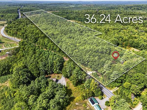 36.2 Acres of Recreational & Residential Land for Sale in Somerville, Maine