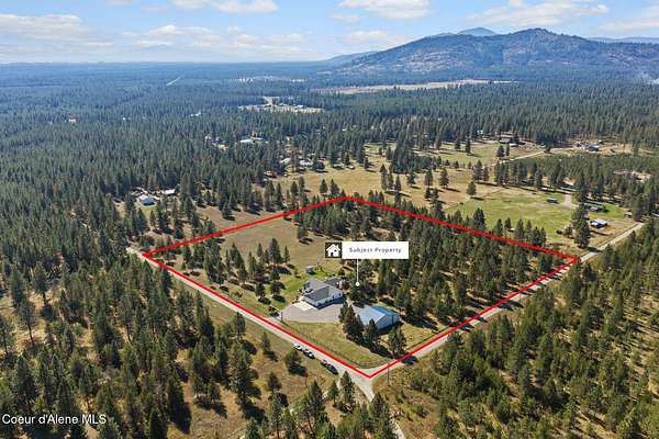 10 Acres of Land with Home for Sale in Athol, Idaho