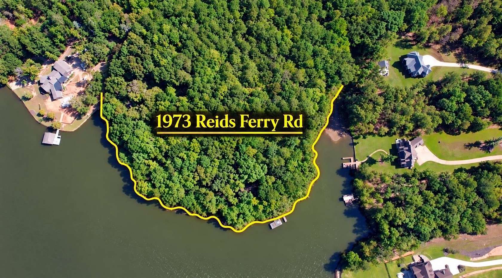 26 Acres of Recreational Land with Home for Sale in Buckhead, Georgia