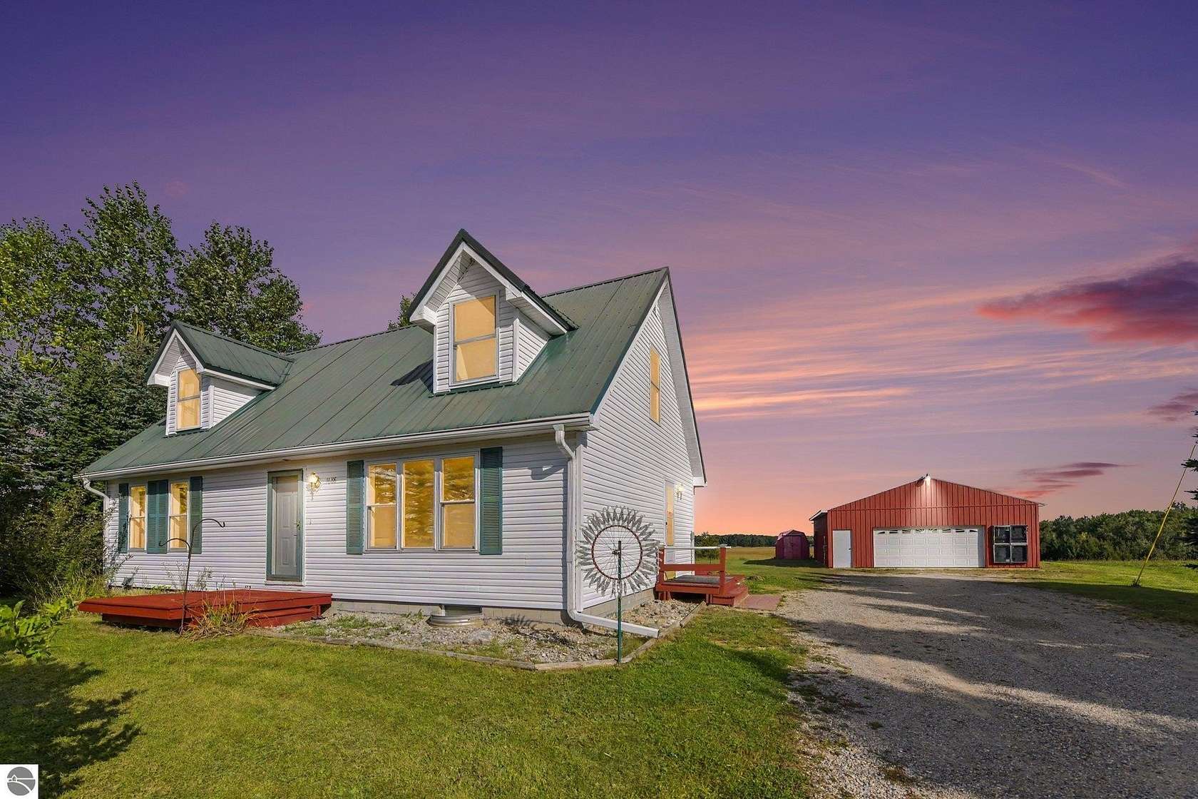 10 Acres of Land with Home for Sale in Kingsley, Michigan