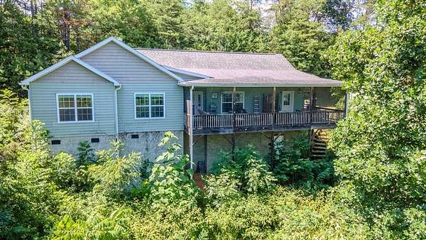3.77 Acres of Land with Home for Sale in Franklin, North Carolina