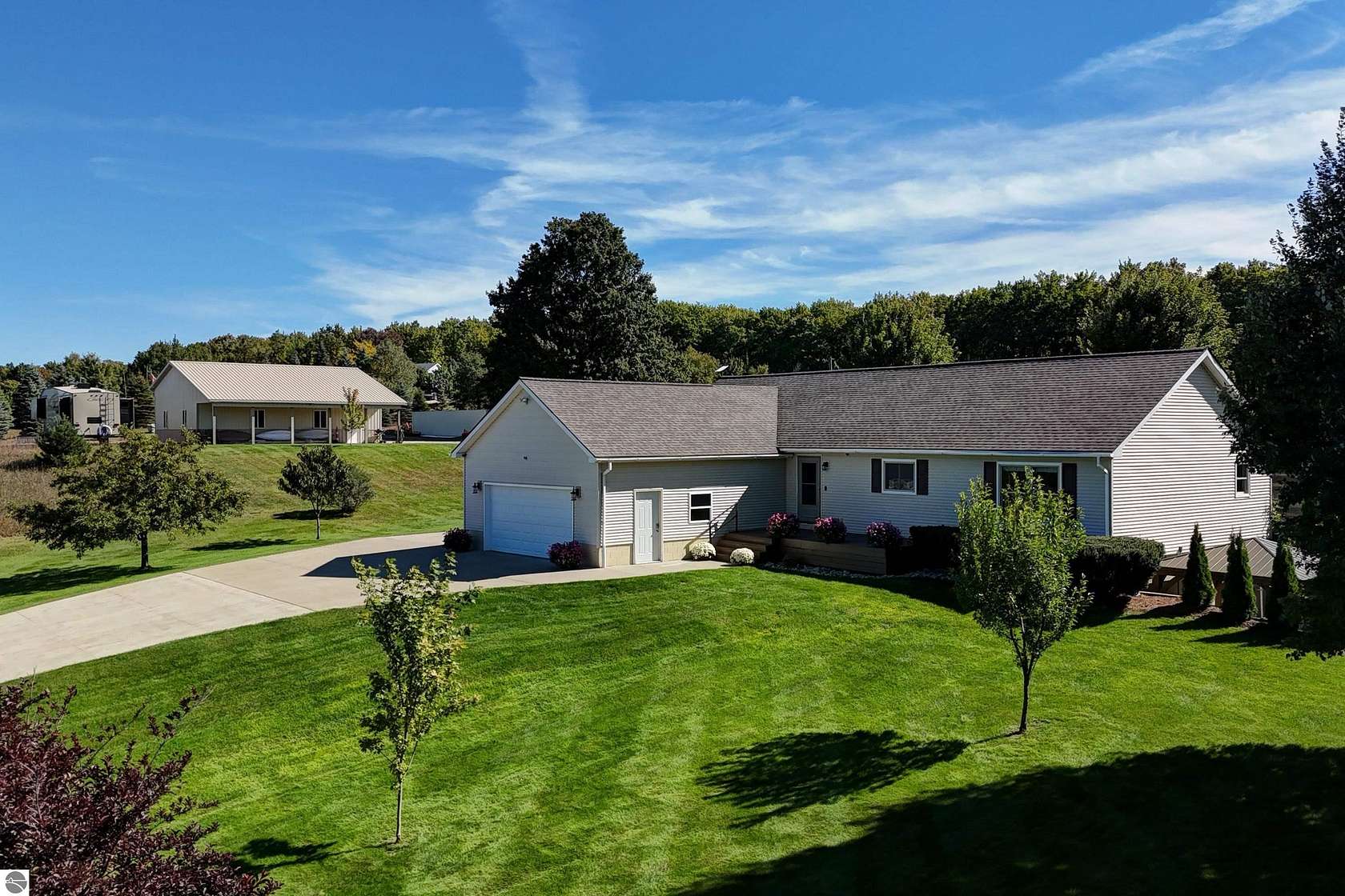 4 Acres of Land with Home for Sale in Kalkaska, Michigan