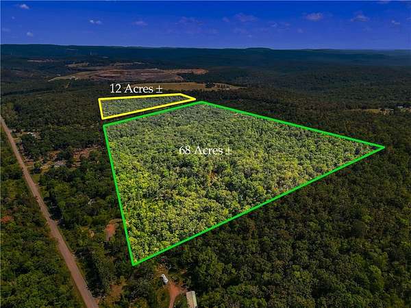 68 Acres of Recreational & Residential Land for Sale in Stilwell, Oklahoma