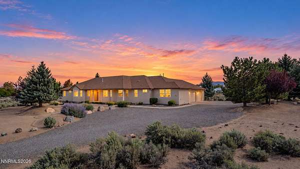 5 Acres of Land with Home for Sale in Gardnerville, Nevada