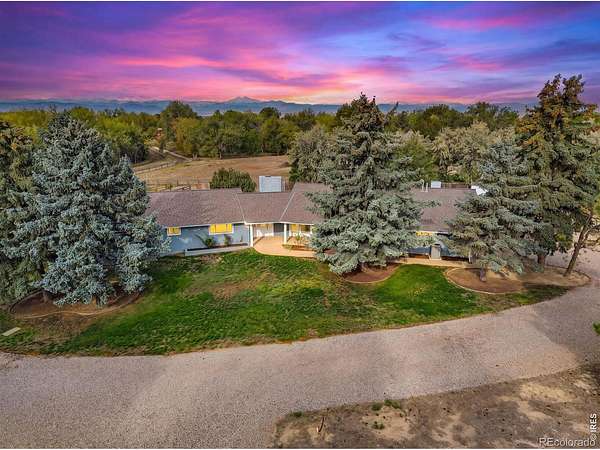 1.67 Acres of Land with Home for Sale in Mead, Colorado