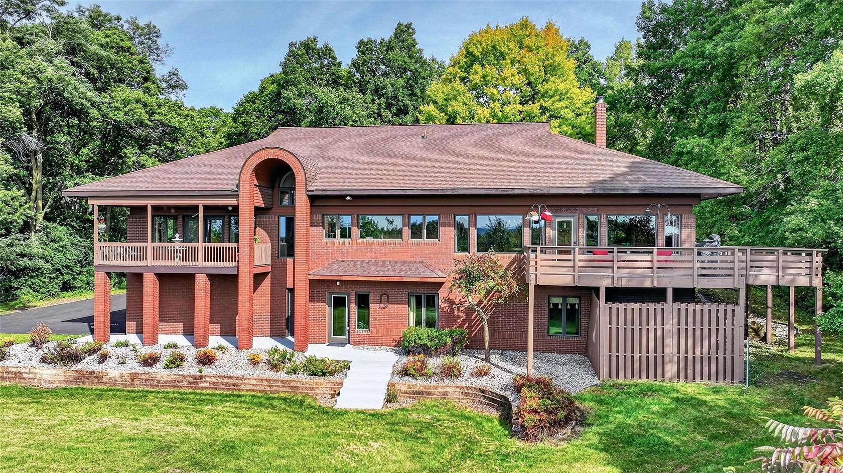 12.9 Acres of Recreational Land with Home for Sale in Eau Claire, Wisconsin