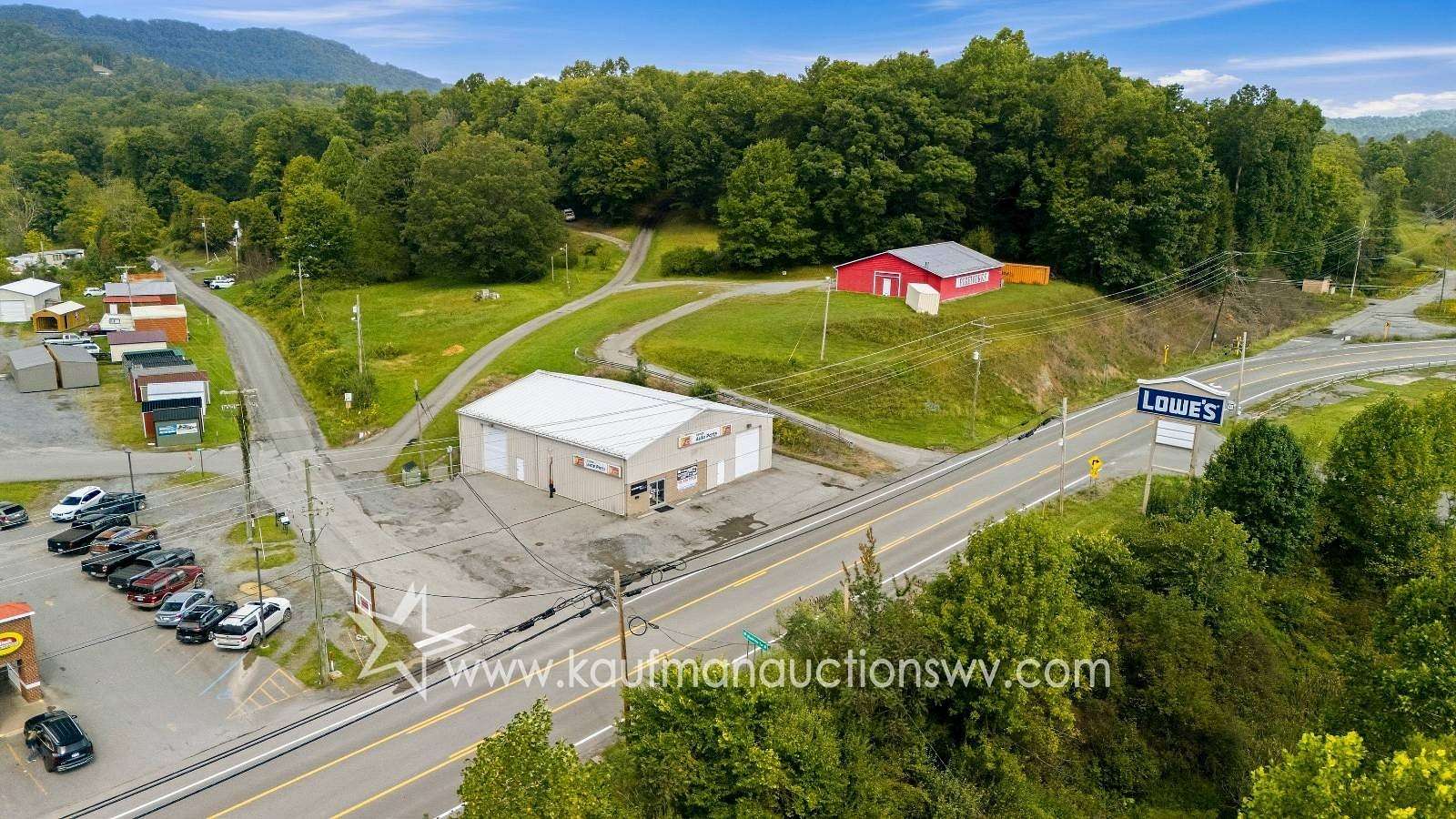 3 Acres of Commercial Land for Auction in Summersville, West Virginia