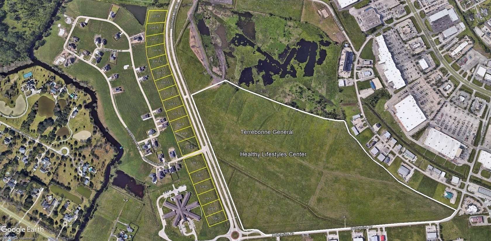 0.86 Acres of Commercial Land for Sale in Houma, Louisiana