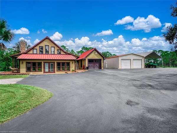 10.2 Acres of Land with Home for Sale in Sebring, Florida