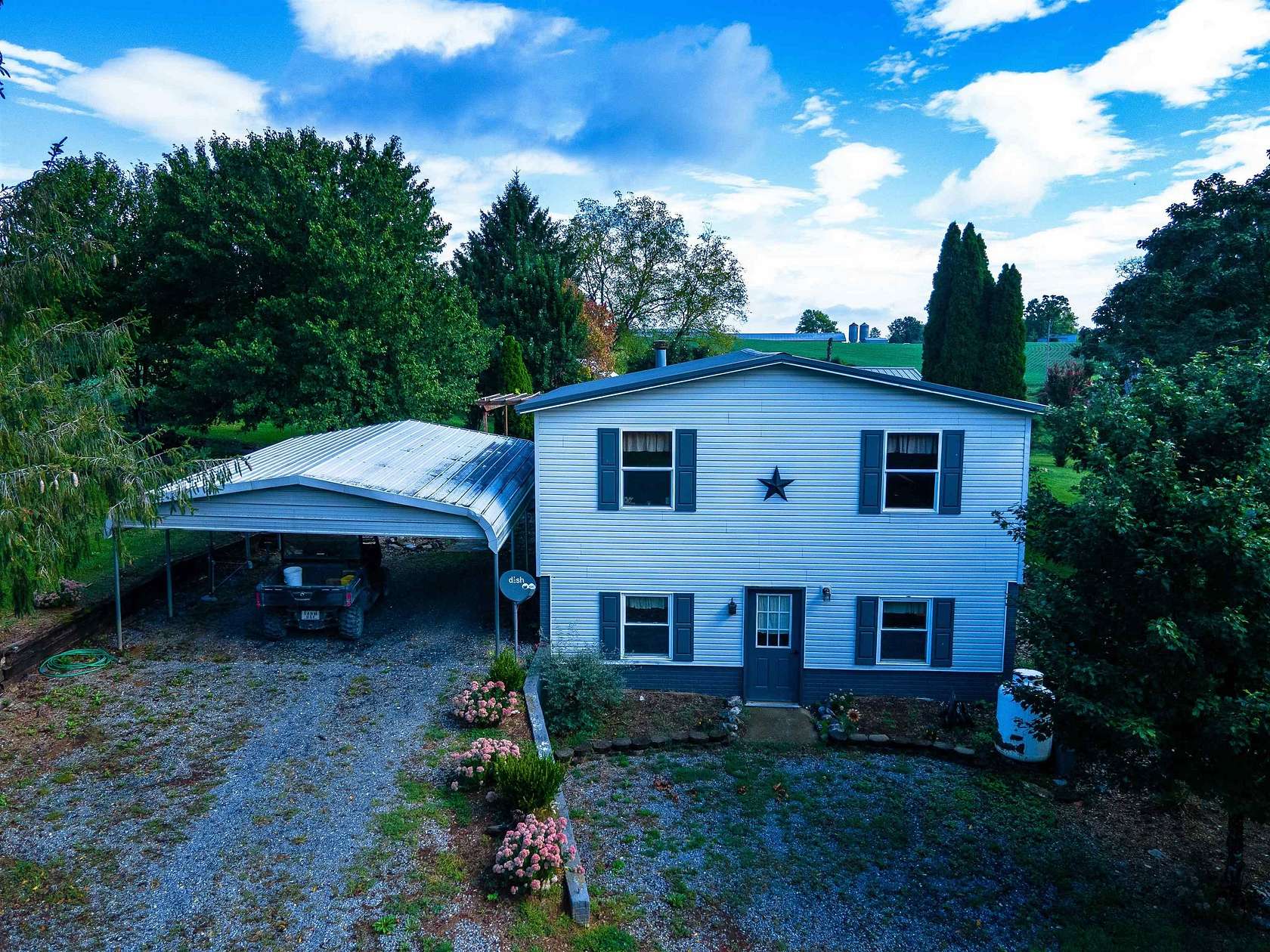 54.6 Acres of Land with Home for Sale in Bridgewater, Virginia