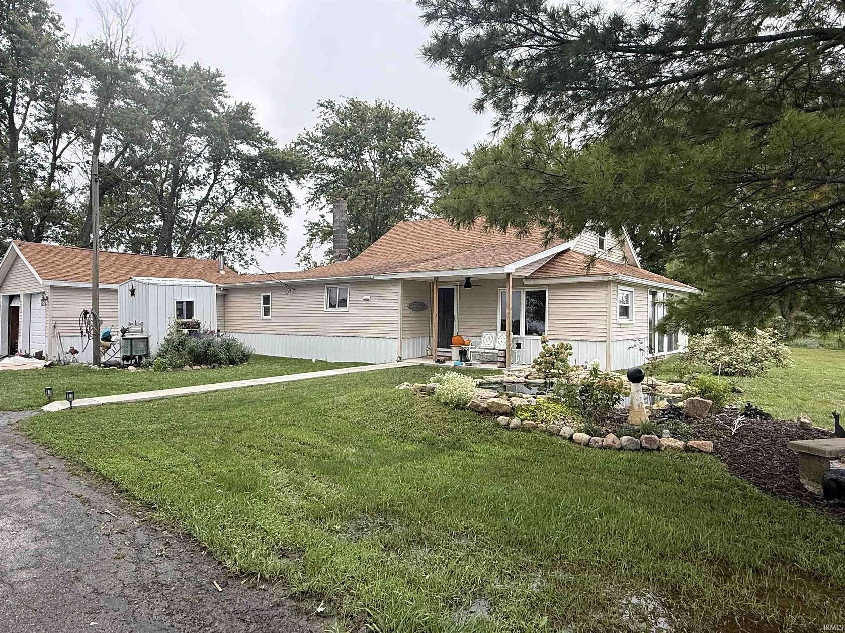 2.17 Acres of Land with Home for Sale in Pennville, Indiana