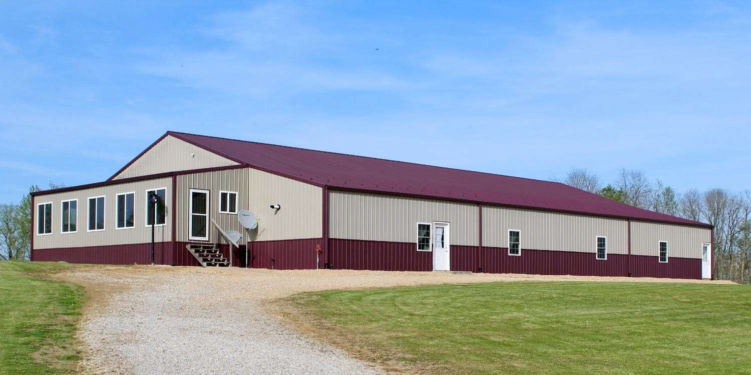 8 Acres of Land with Home for Sale in Madison, Indiana