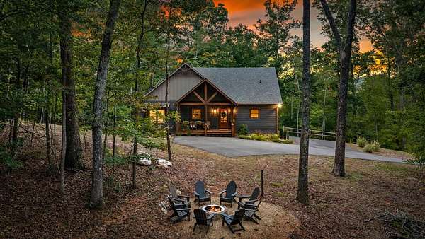 6.32 Acres of Land with Home for Sale in Blue Ridge, Georgia
