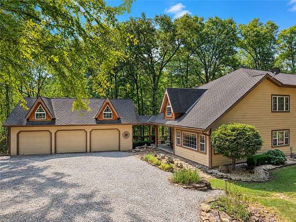 65 Acres of Recreational Land with Home for Sale in Elkins, Arkansas