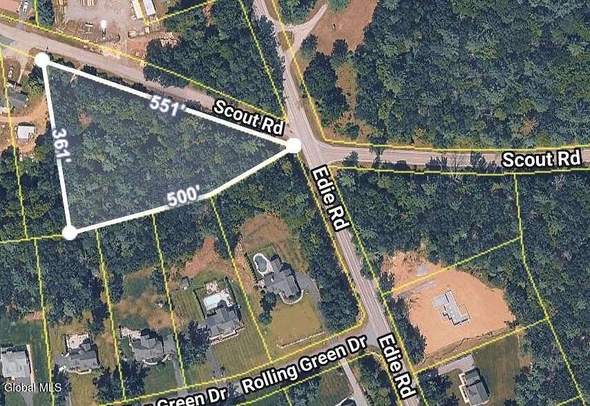 2.23 Acres of Residential Land for Sale in Gansevoort, New York