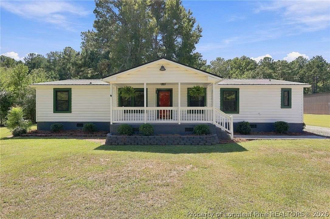 5.5 Acres of Land with Home for Sale in Dunn, North Carolina