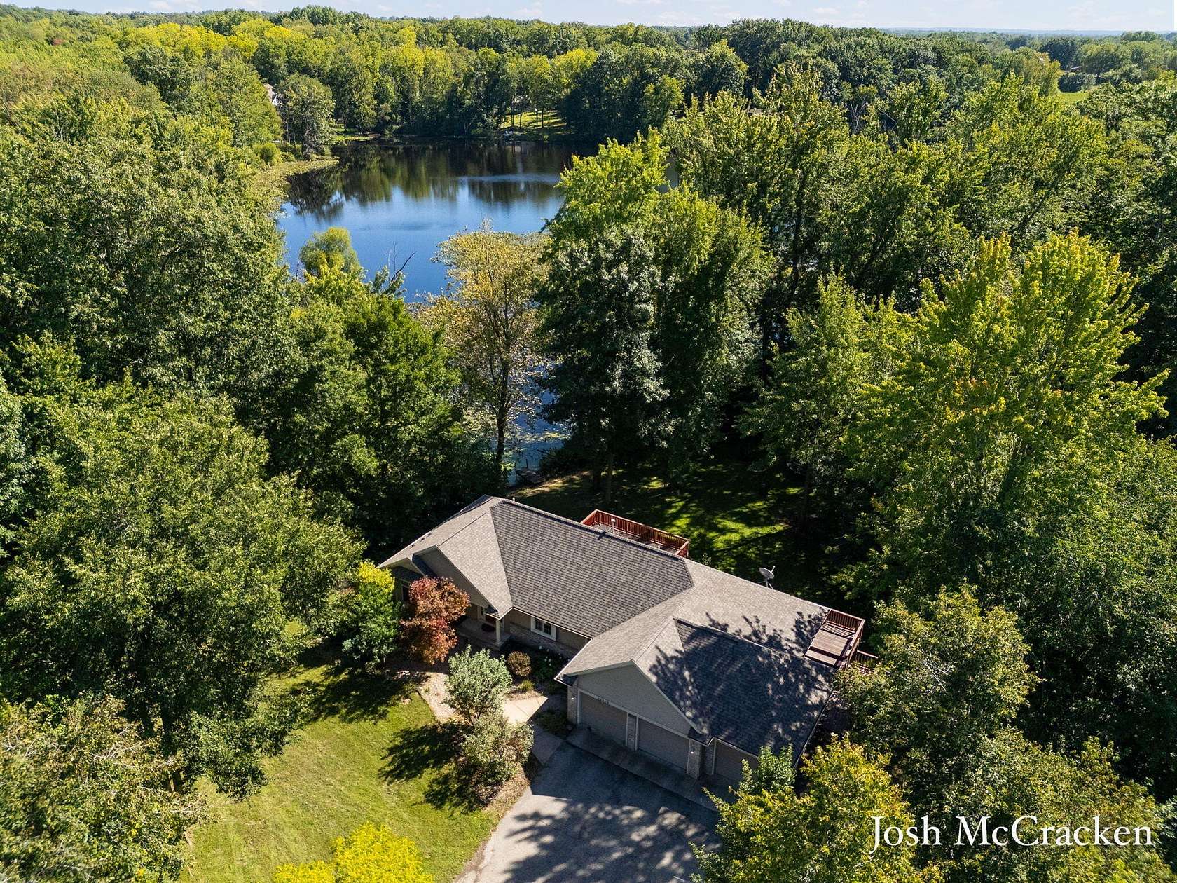 4.7 Acres of Land with Home for Sale in Lowell, Michigan