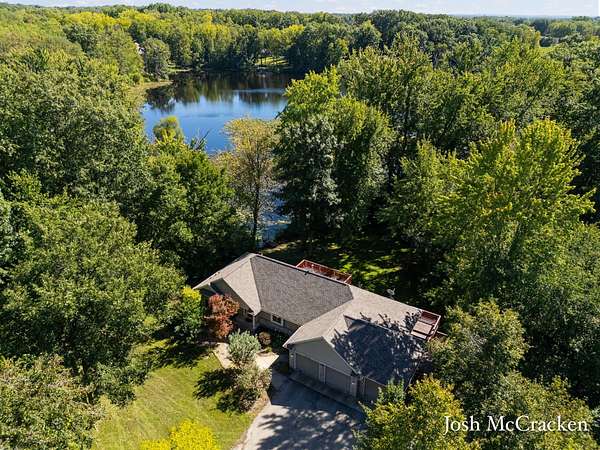 4.7 Acres of Land with Home for Sale in Lowell, Michigan