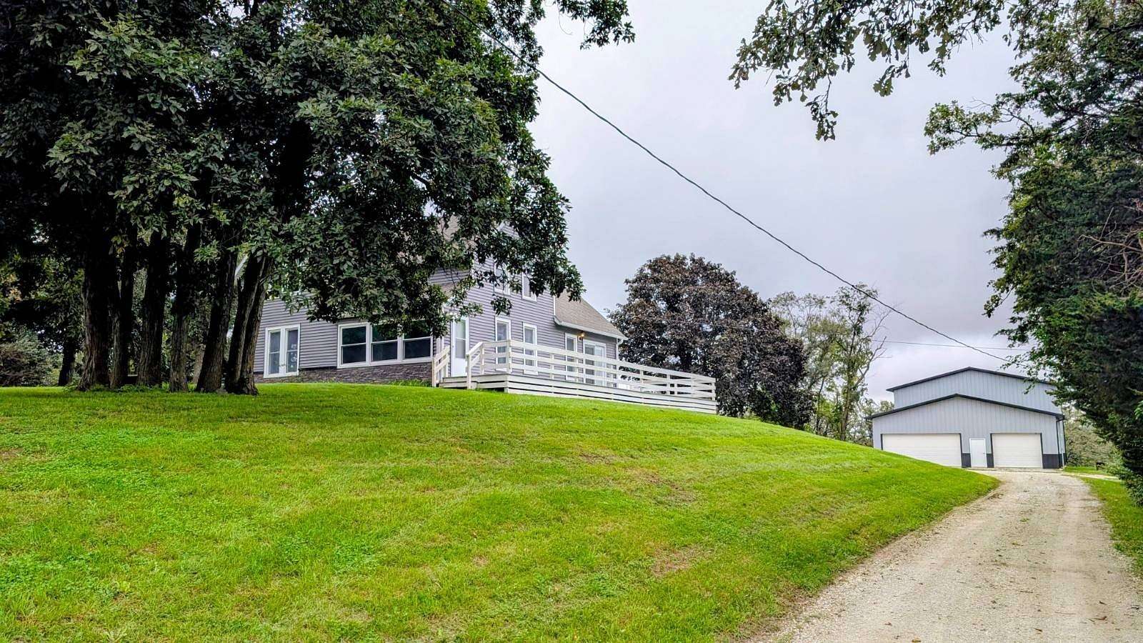 18 Acres of Land with Home for Sale in Exira, Iowa