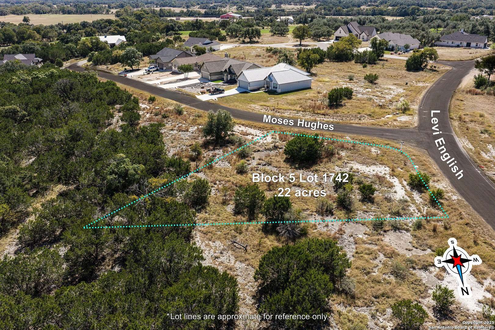 0.22 Acres of Residential Land for Sale in Blanco, Texas