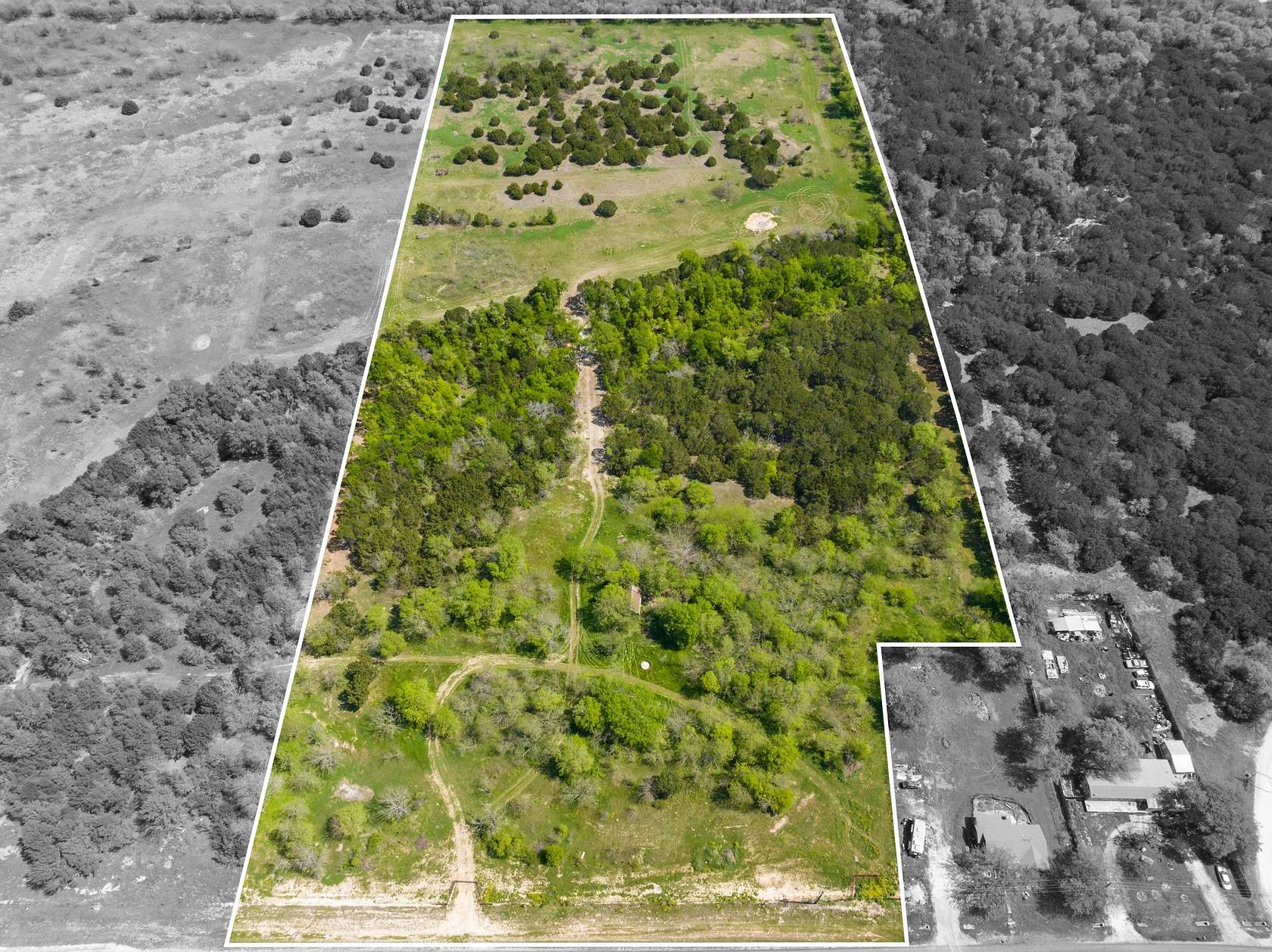 18 Acres of Recreational & Residential Land for Sale in Whitney, Texas