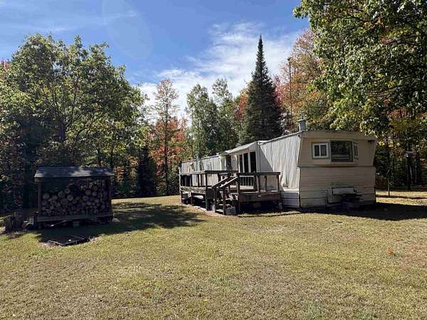 5.15 Acres of Land with Home for Sale in Pembine, Wisconsin
