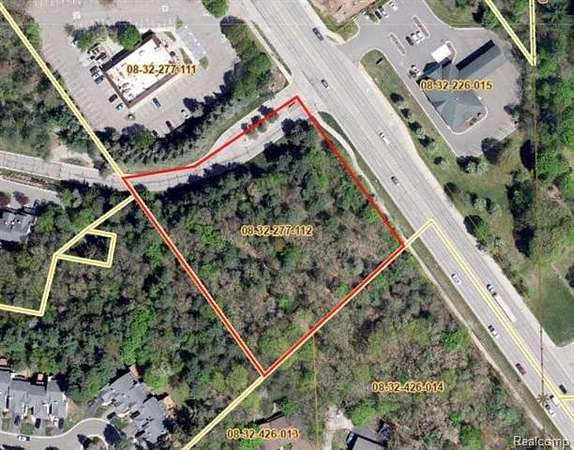 2.22 Acres of Commercial Land for Sale in Clarkston, Michigan