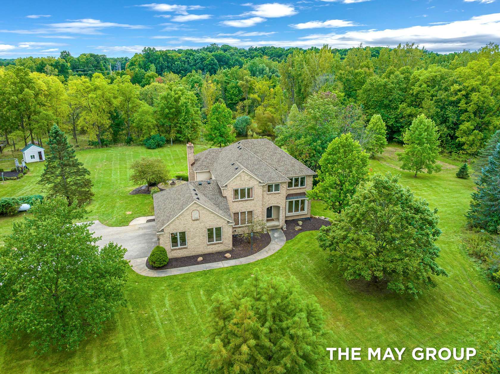 14.7 Acres of Land with Home for Sale in Ada, Michigan