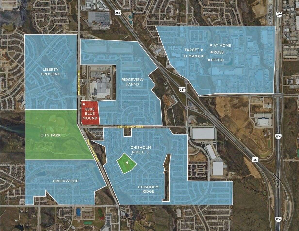 9.49 Acres of Commercial Land for Sale in Fort Worth, Texas