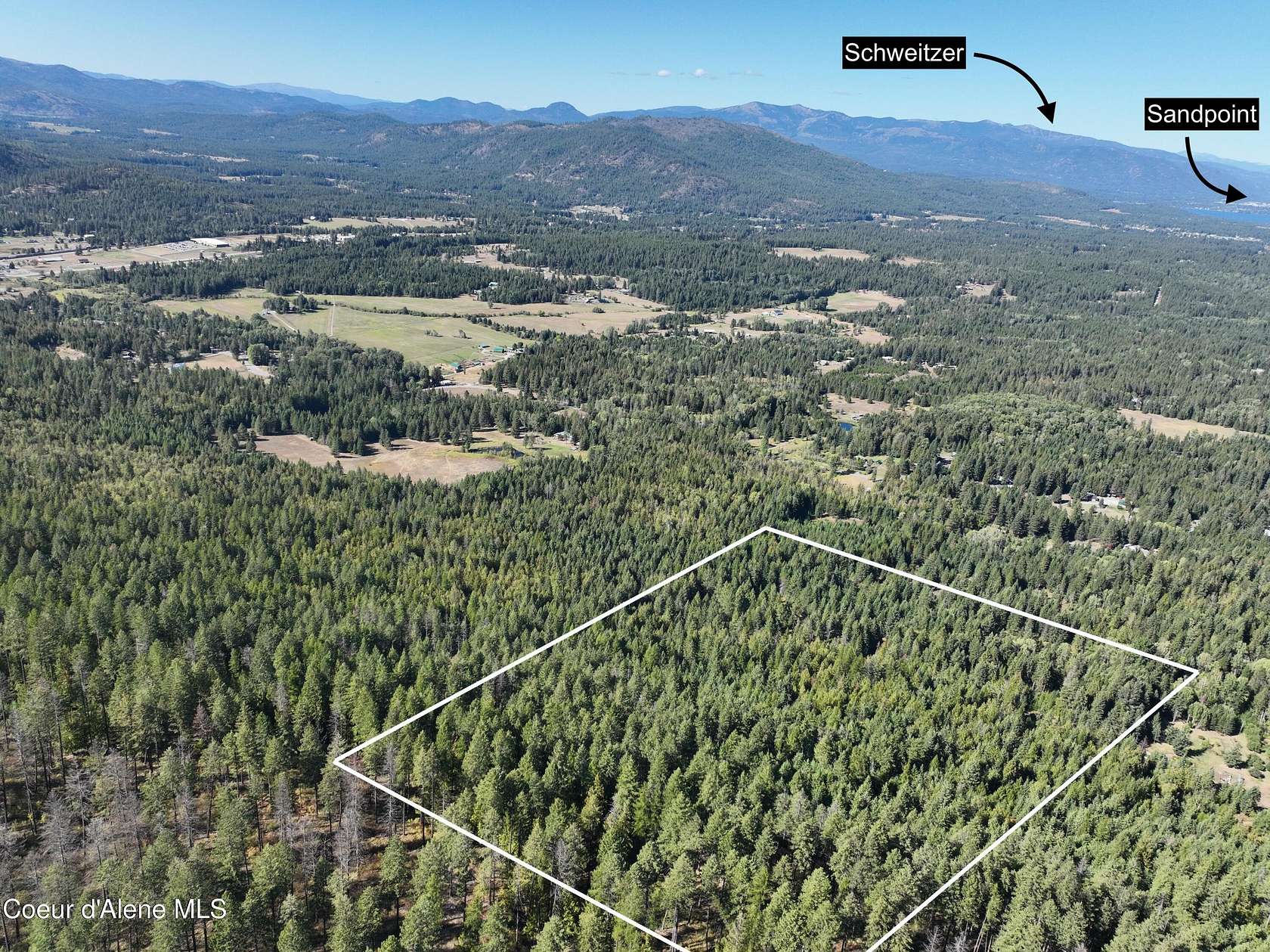 30 Acres of Recreational Land for Sale in Sagle, Idaho