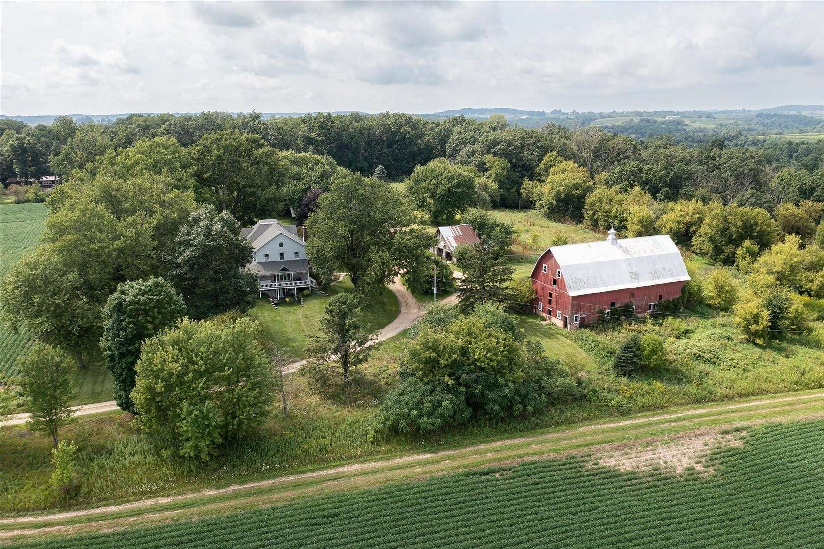 14.9 Acres of Land with Home for Sale in Viroqua, Wisconsin