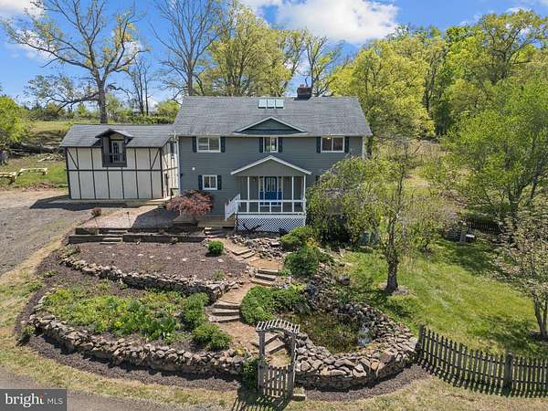 15.7 Acres of Land with Home for Sale in Rixeyville, Virginia