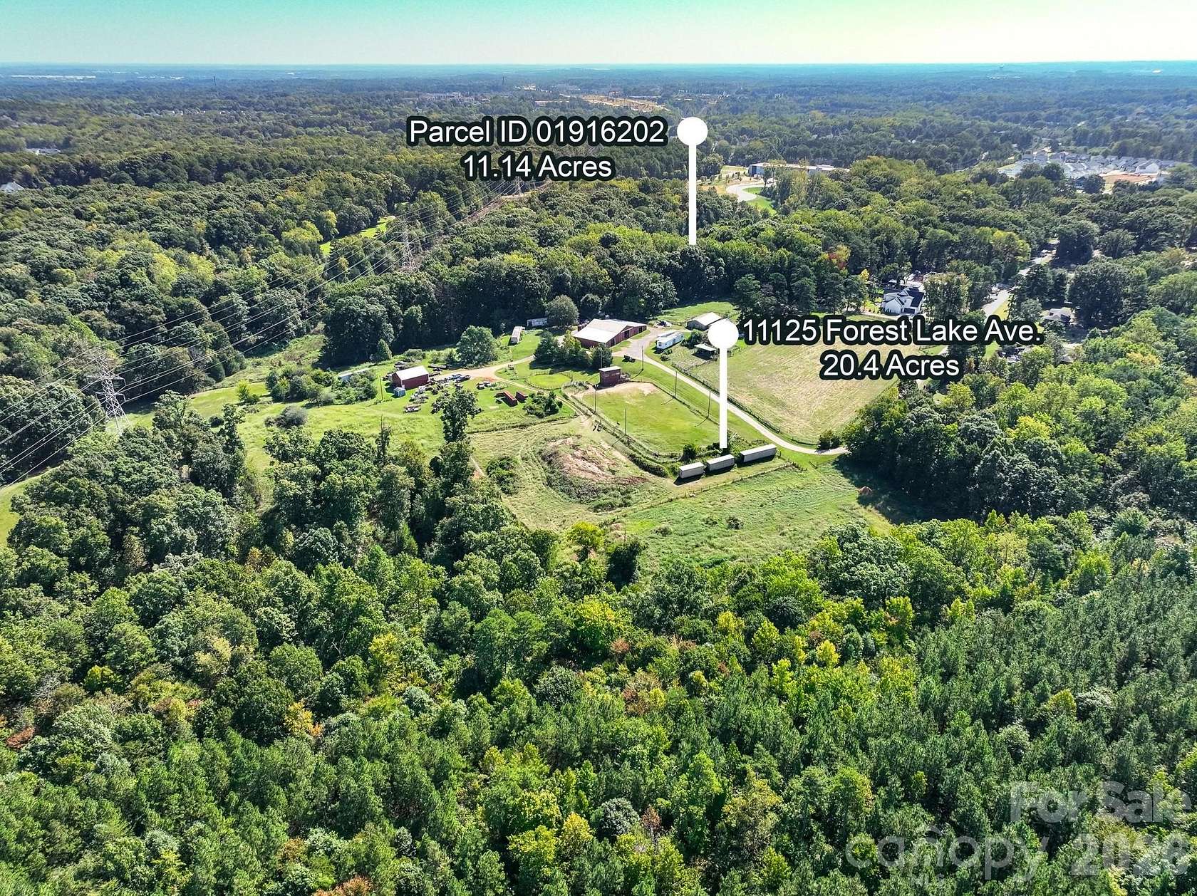 11.4 Acres of Land for Sale in Huntersville, North Carolina
