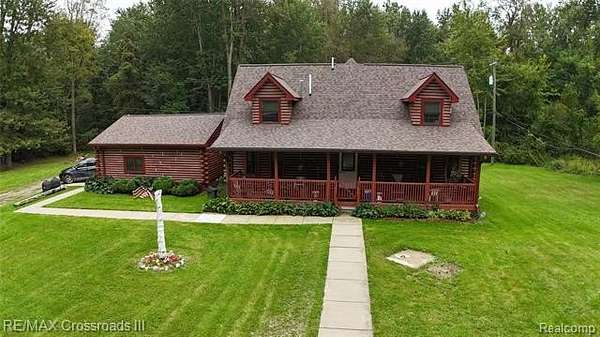 9.6 Acres of Land with Home for Sale in Sumpter Township, Michigan