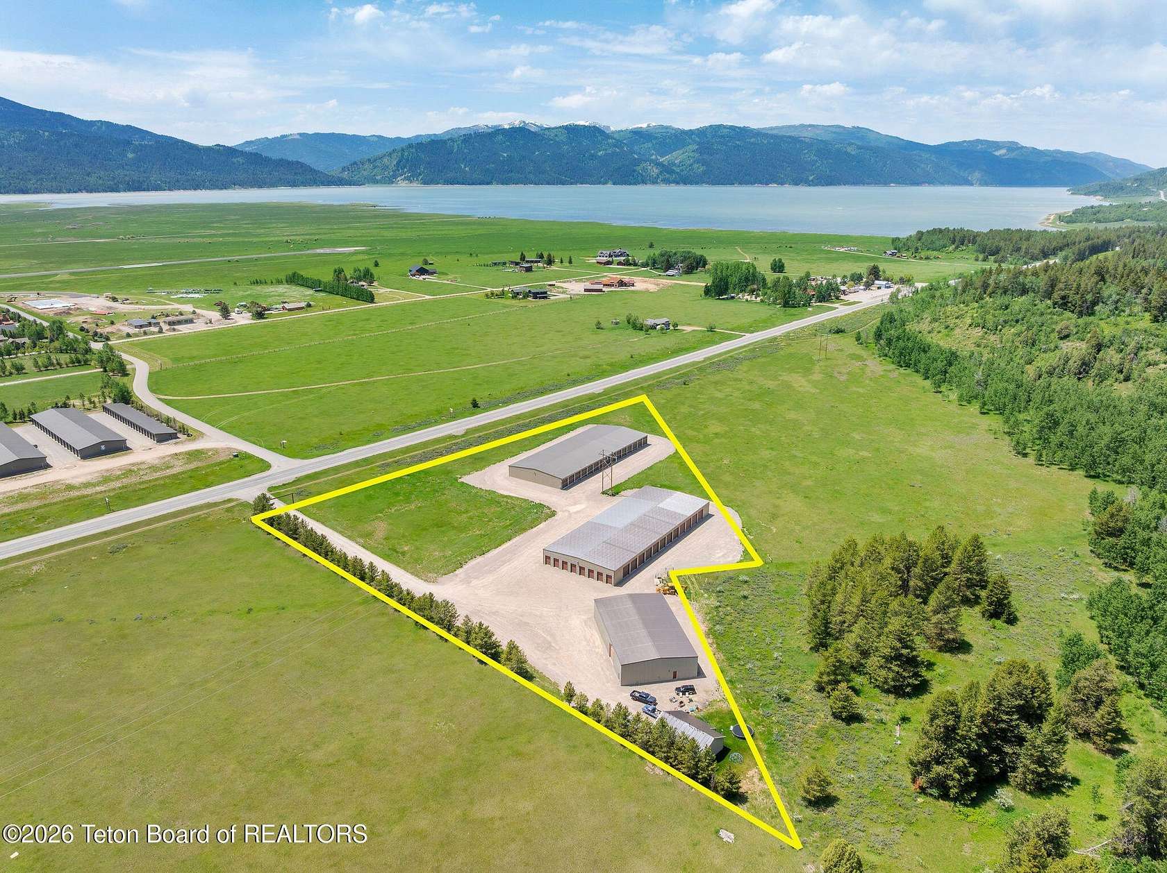 5.63 Acres of Improved Mixed-Use Land for Sale in Alpine, Wyoming