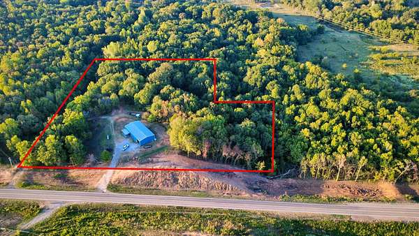 4.5 Acres of Land with Home for Sale in Garvin, Oklahoma