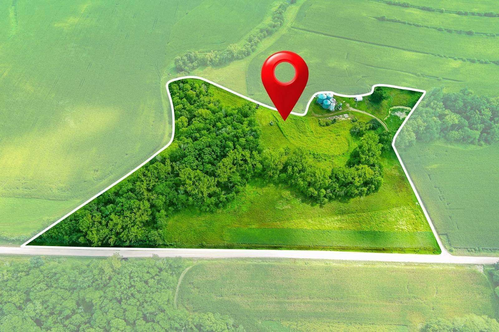 17.8 Acres of Recreational & Residential Land for Sale in New Providence, Iowa