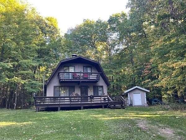 4.65 Acres of Land with Home for Sale in Nashville Town, Wisconsin