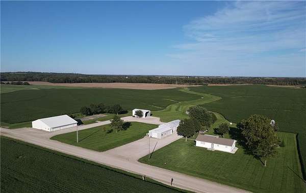 10 Acres of Land with Home for Sale in Garnett, Kansas