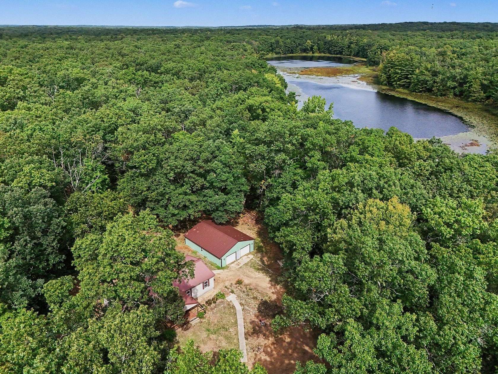 3.3 Acres of Land with Home for Sale in Fountain, Michigan