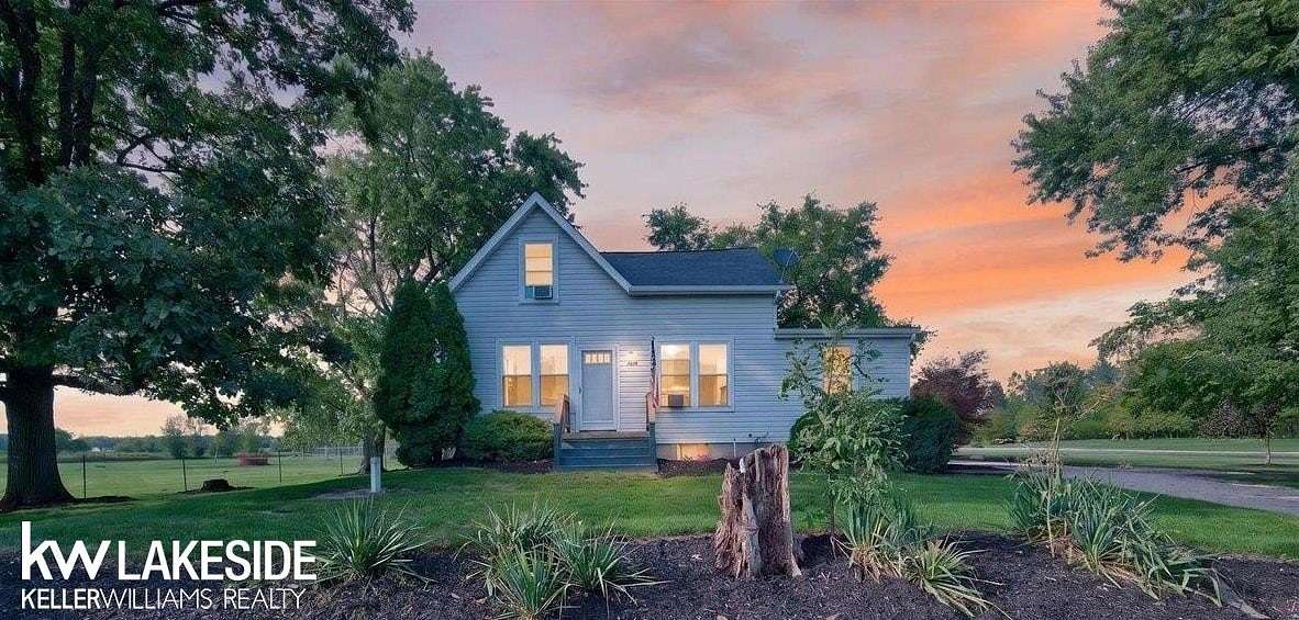 17.6 Acres of Land with Home for Sale in Imlay City, Michigan