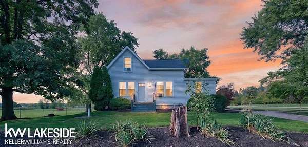 17.6 Acres of Land with Home for Sale in Imlay City, Michigan
