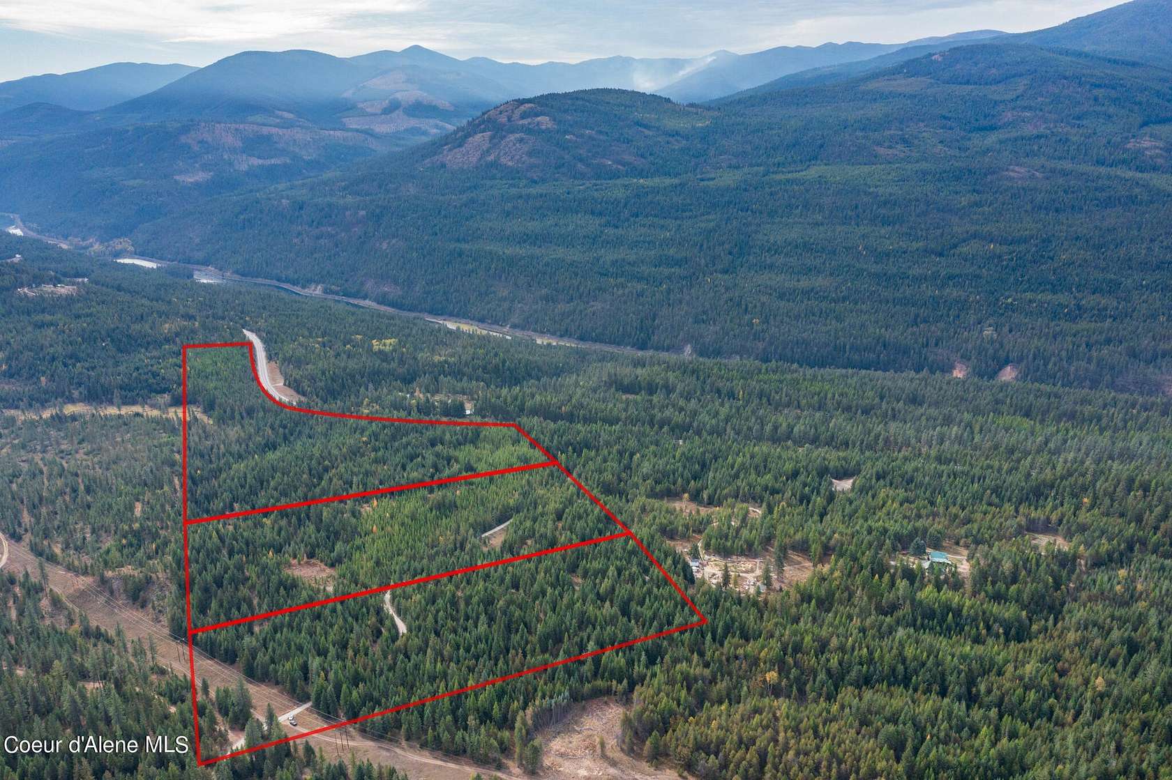 84.3 Acres of Land for Sale in Moyie Springs, Idaho