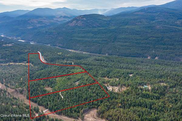 84.3 Acres of Land for Sale in Moyie Springs, Idaho